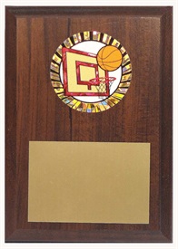 PBM 4 x 6 Basketball Plaque
