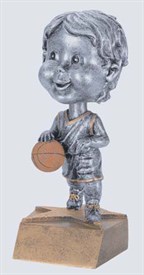 BH-6 - Male Basketball Bobblehead Figure