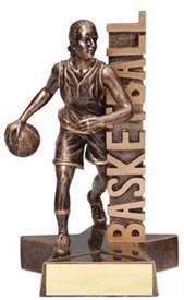 RST- Female Basketball Resin Figure