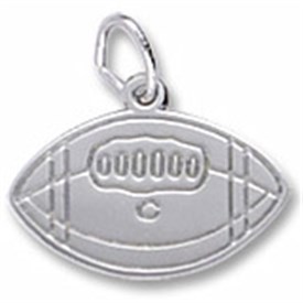 CHFB - Sterling Silver Football Charm