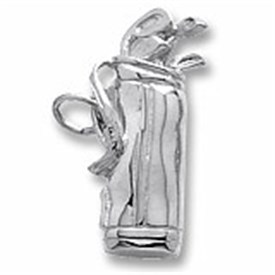 CHGB - Sterling Silver Golf Bag Charm