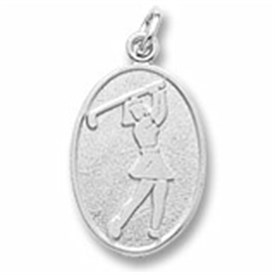 CHG - Sterling Silver Golf Charm