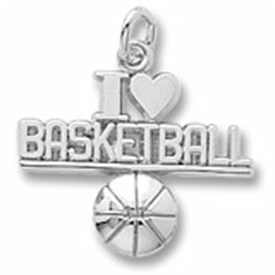 BBCL - Sterling Silver LOVE Basketball Charm