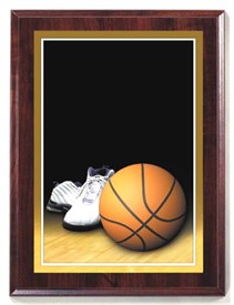 PBM 7 x 9 Basketball Plaque