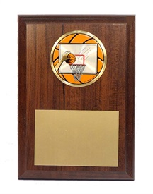 PB 4 x 6 Basketball Plaque