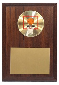 PBMM 4 x 6 Basketball Plaque