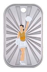 GI-C - Cheerleading Dogtag