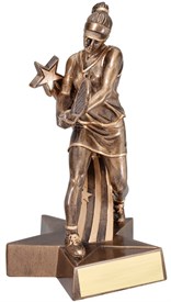 MRST521 - 8 1/2 inch Female Tennis Resin Trophy