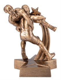 MRST535 - 8 1/2 inch Wrestling Resin Trophy