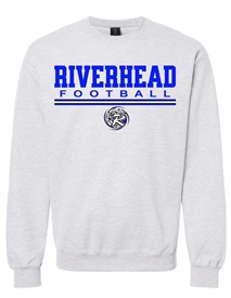 Riverhead High School Sport Grey Crewneck Sweatshirt - Orders due Friday, September 29, 2023