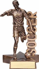 RST- Male Soccer Resin Figure