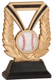 7 inch DUR Baseball Resin Trophy