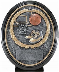 CAT-690 - Basketball Resin Trophy