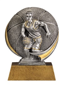 MX507 - Male Basketball Burst-through Figure