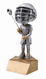 BH-6 - Male Lacrosse Bobblehead Figure