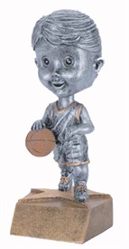 BH-6 - Female Basketball Bobblehead Figure