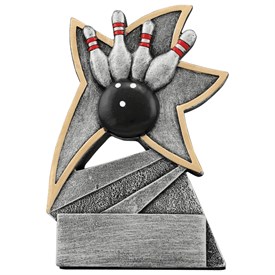 JSR103 - 5 1/2 inch Bowling Resin Trophy
