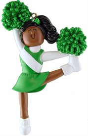 OR-6 Cheerleading Ornament Green