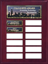 APT210C - Sublimated Anniversary Plaque