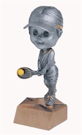 BH-6 - Female Tennis Bobblehead Figure