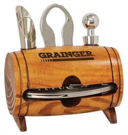 Barrel 4-Piece Wine Tool Set