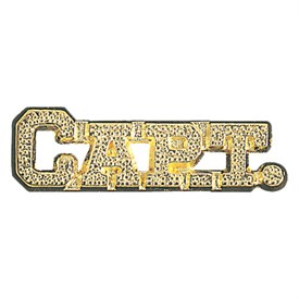 PCH063 - Captain Chenille Letter Pin