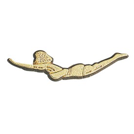 PCH079 - Female Swim Chenille Letter Pin