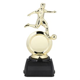 PDU315 - 8 1/4 in Male Soccer Trophy