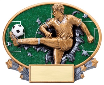 MX2005 - Male Color Soccer Resin Figure