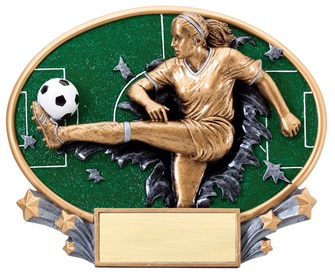 MX2006 - Female Color Soccer Resin Figure