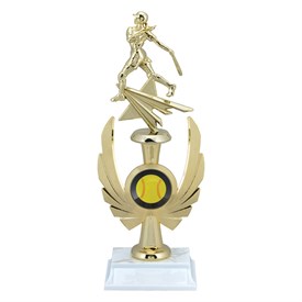 PDU620M - 13 1/4 inch Softball Trophy