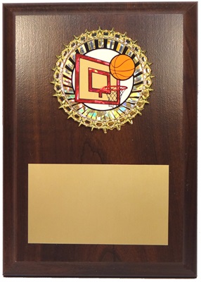 PBMM 5 x 7 Basketball Plaque