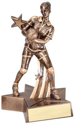 MRST526 - 8 1/2 inch Female Volleyball Resin Trophy