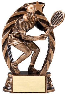 MRST 5 1/2 inch Female Tennis Resin Trophy