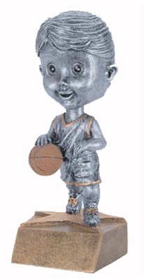 BH-6 - Female Basketball Bobblehead Figure